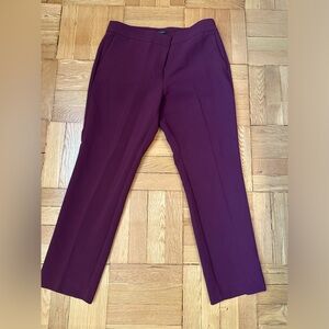 NWOT Ann Taylor Cranberry Trousers (size 8)